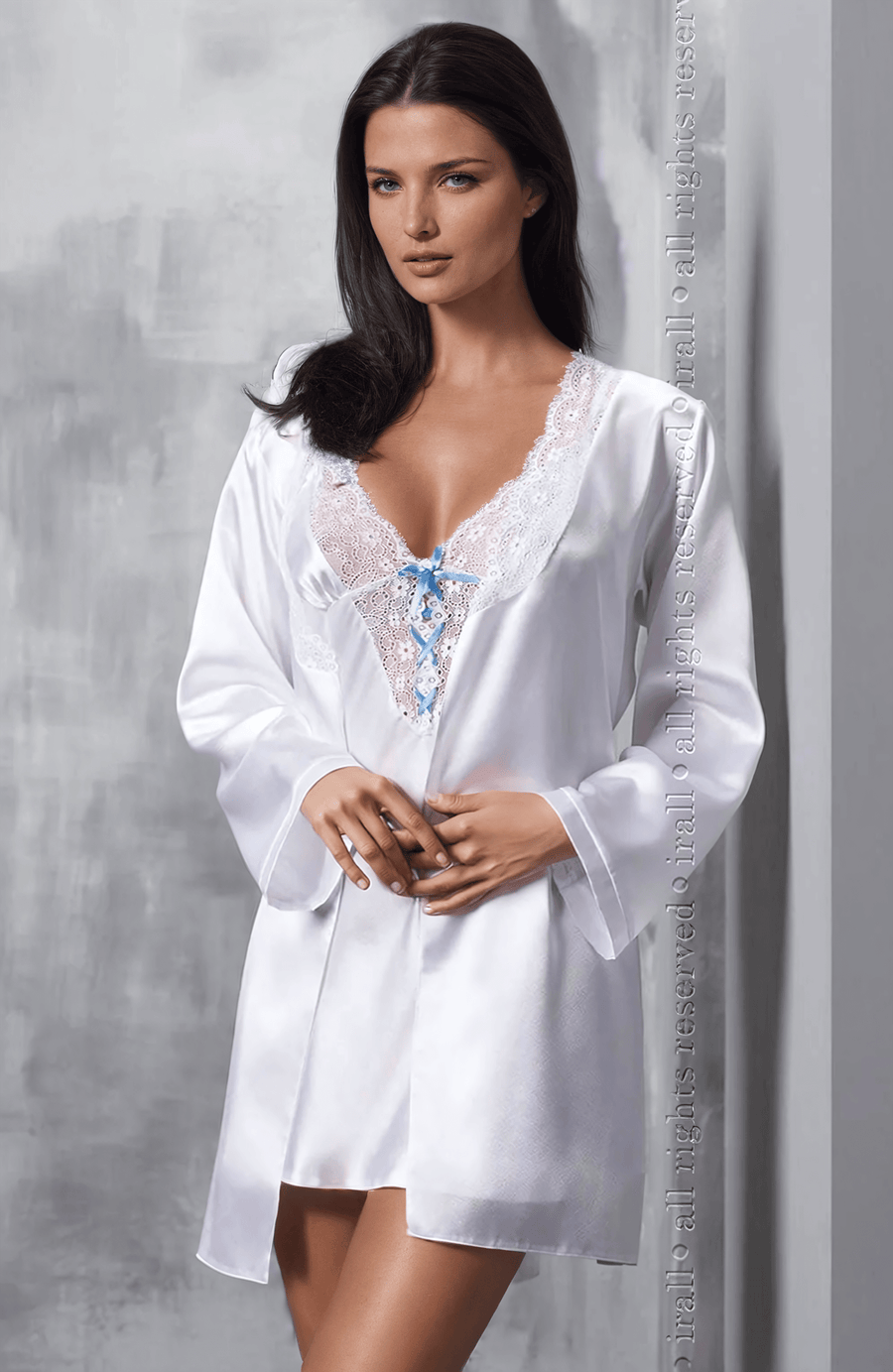 Nightwear Irall Elsa Dressing Gown White