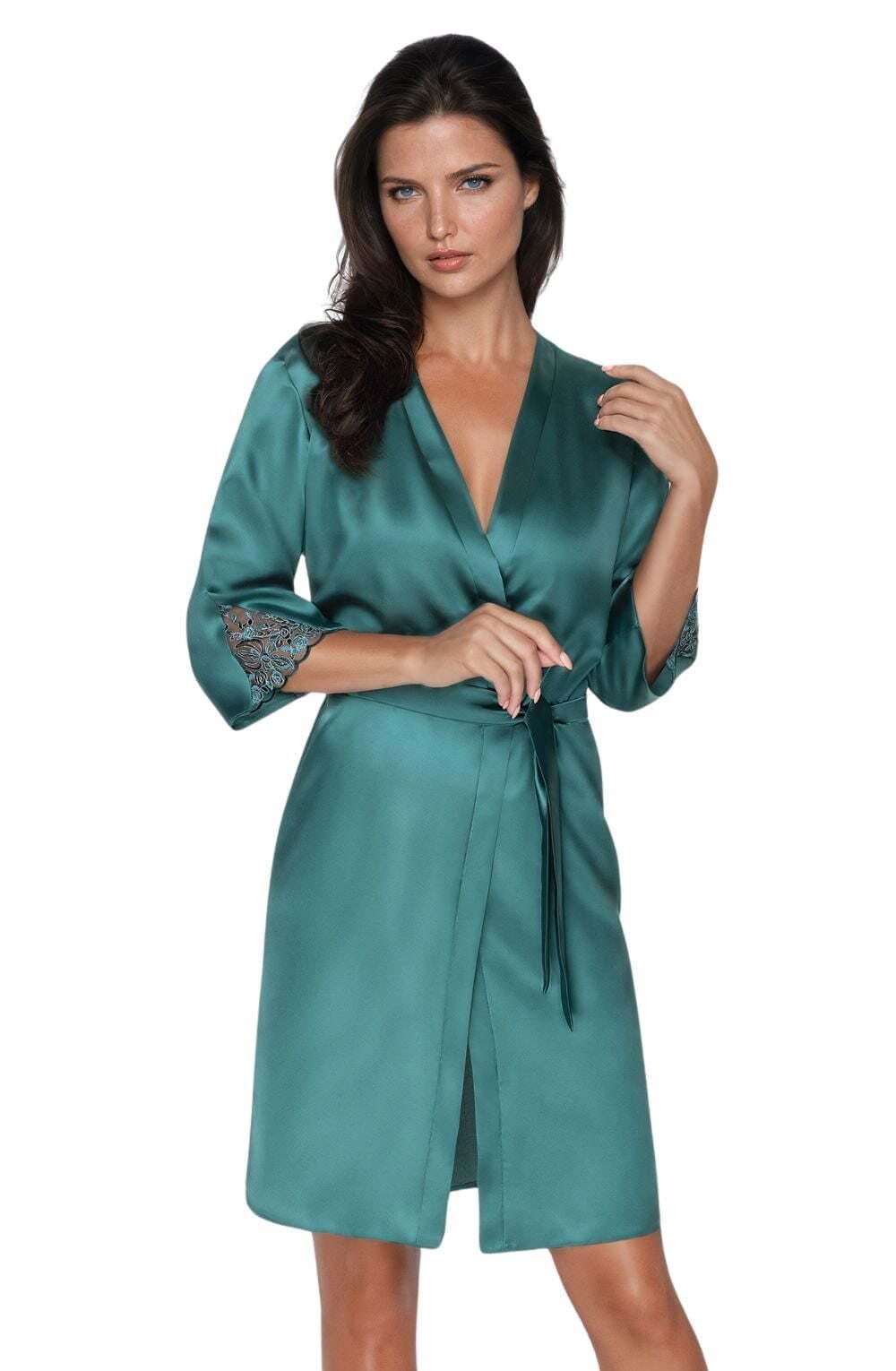 Nightwear Irall Emerald Dressing Gown Green
