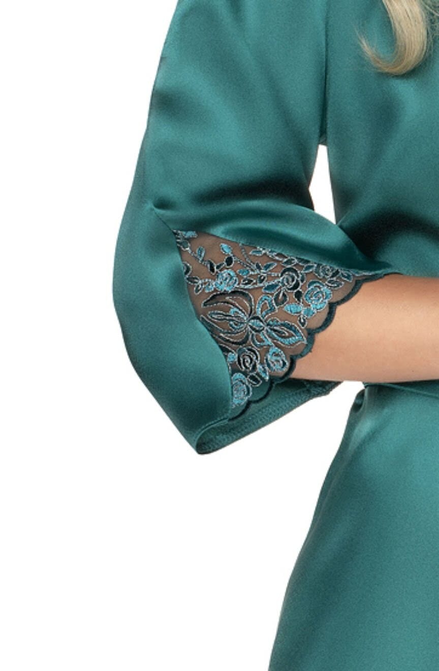 Nightwear Irall Emerald Dressing Gown Green