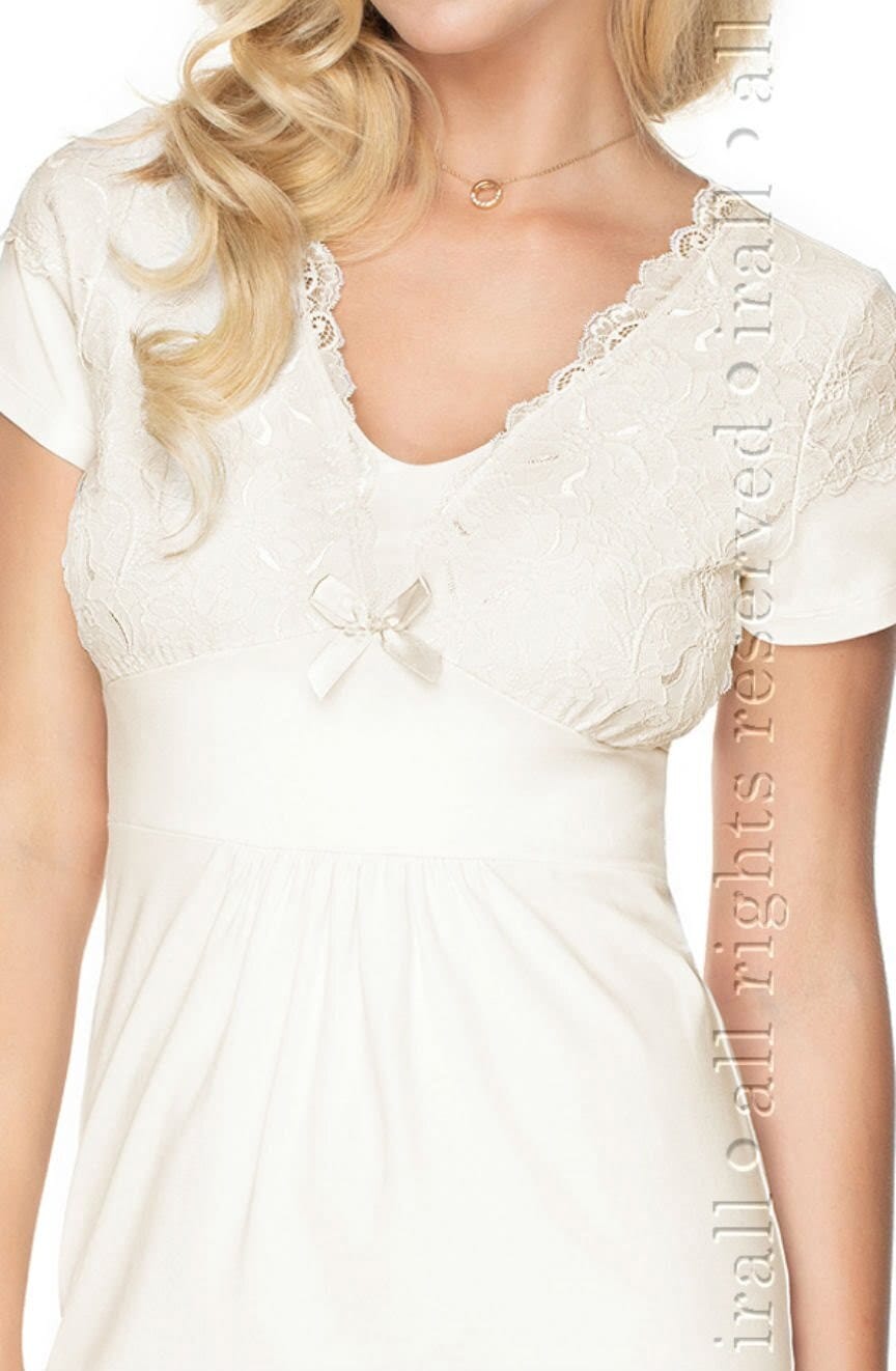 Nightwear Irall Gia Cream Nightdress