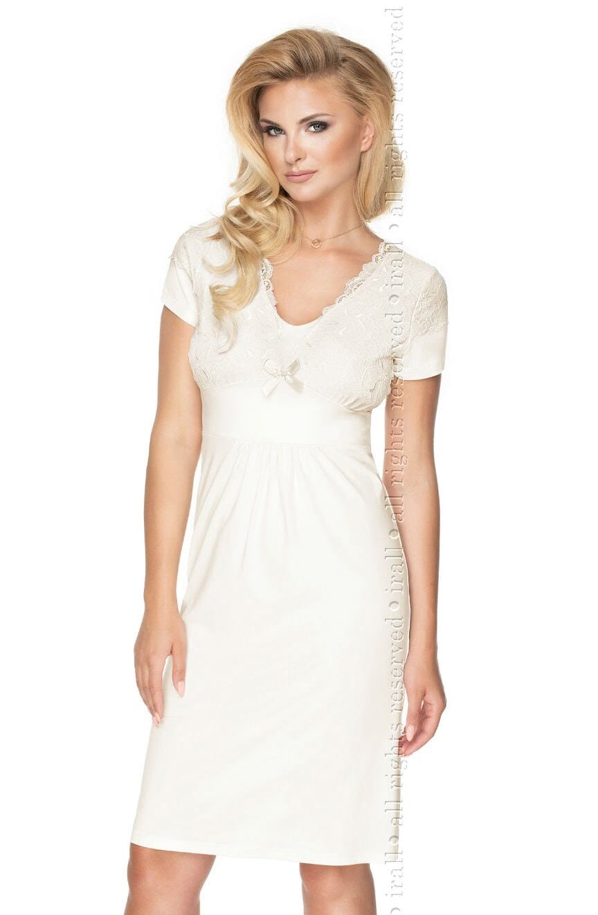 Nightwear Irall Gia Cream Nightdress