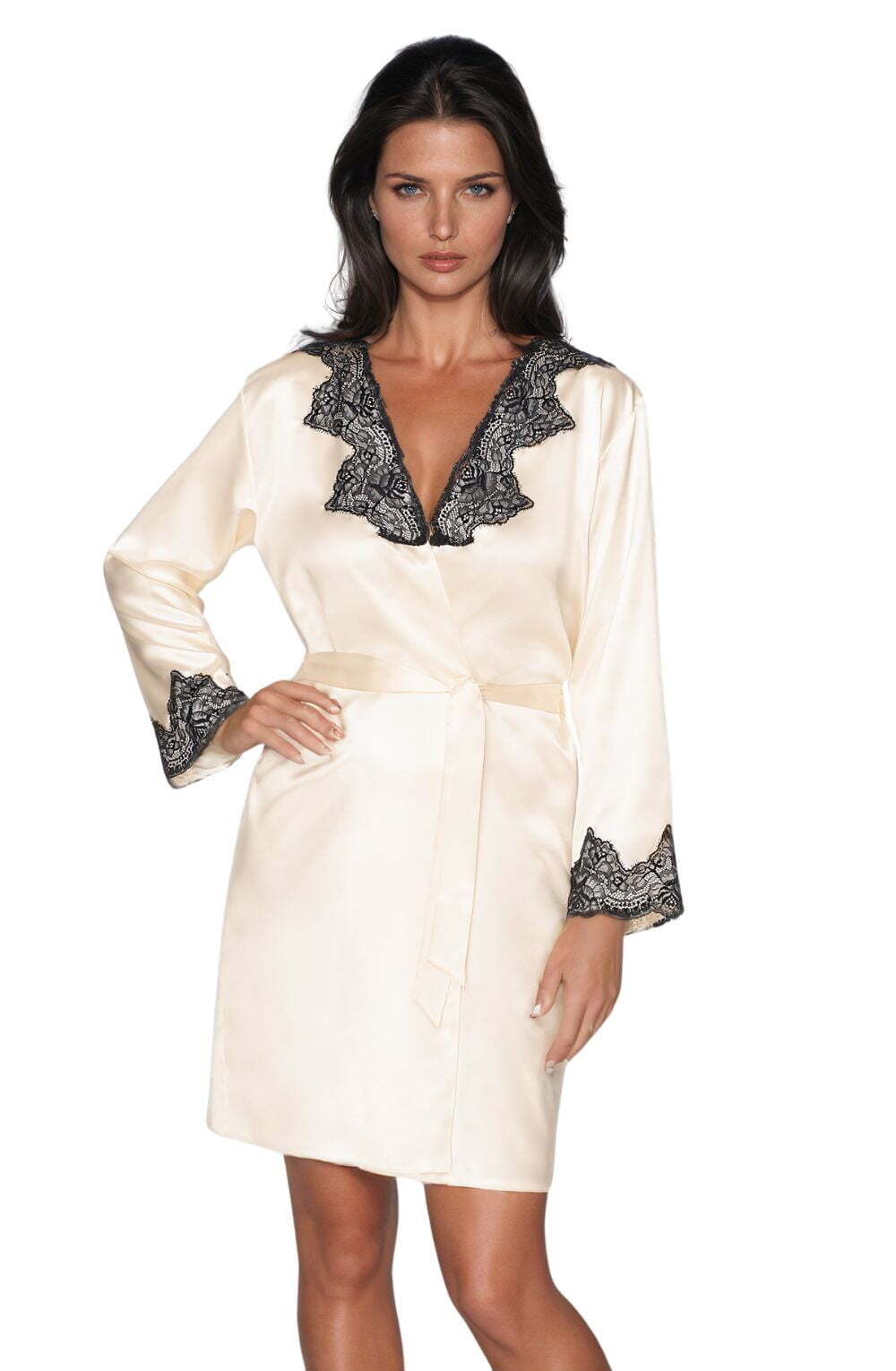 Nightwear Irall Juniper Cream Dressing Gown