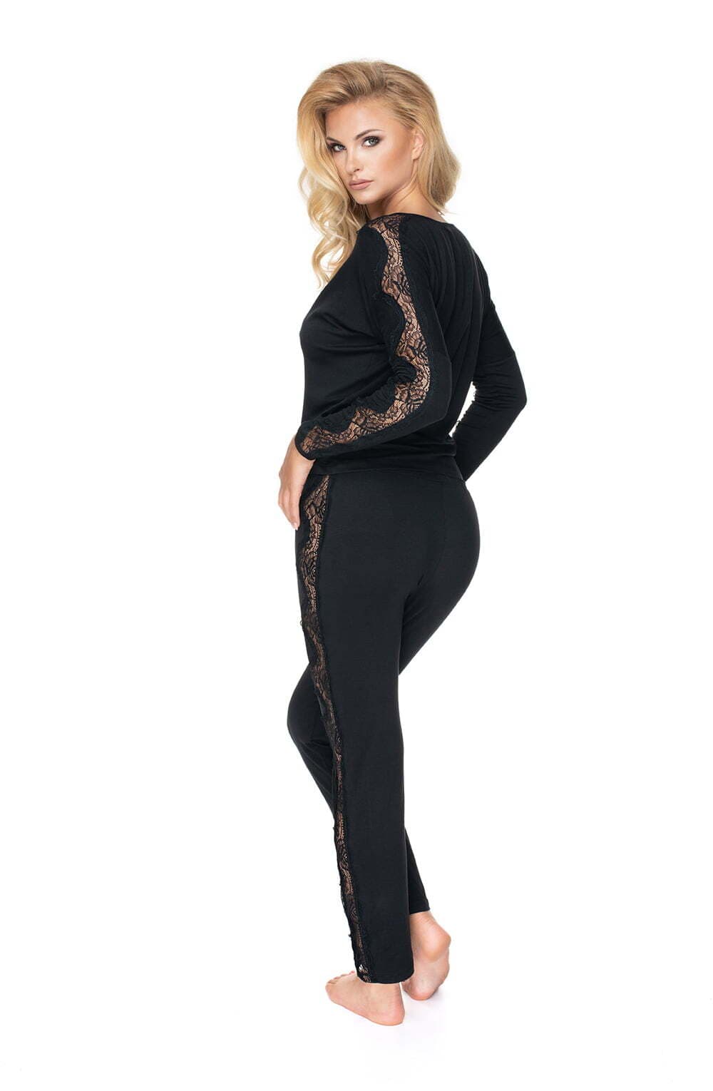 Nightwear Irall Pandora Black Pyjama