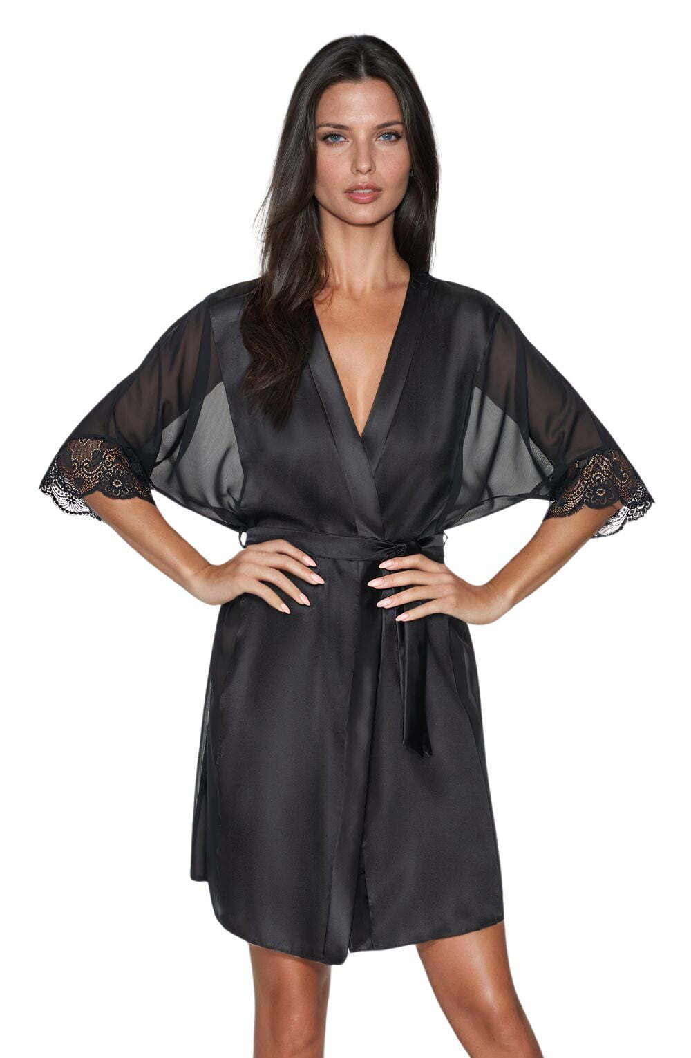 Nightwear Irall Sharon Dressing Gown Black