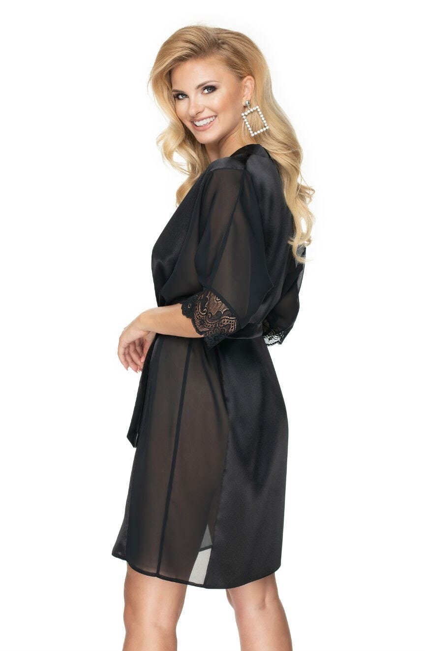 Nightwear Irall Sharon Dressing Gown Black