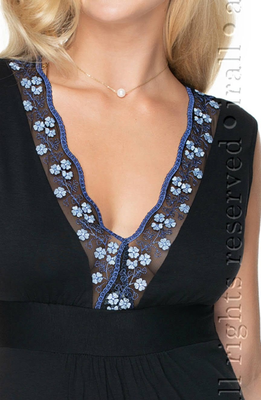 Nightwear Irall Titania Nightdress Black