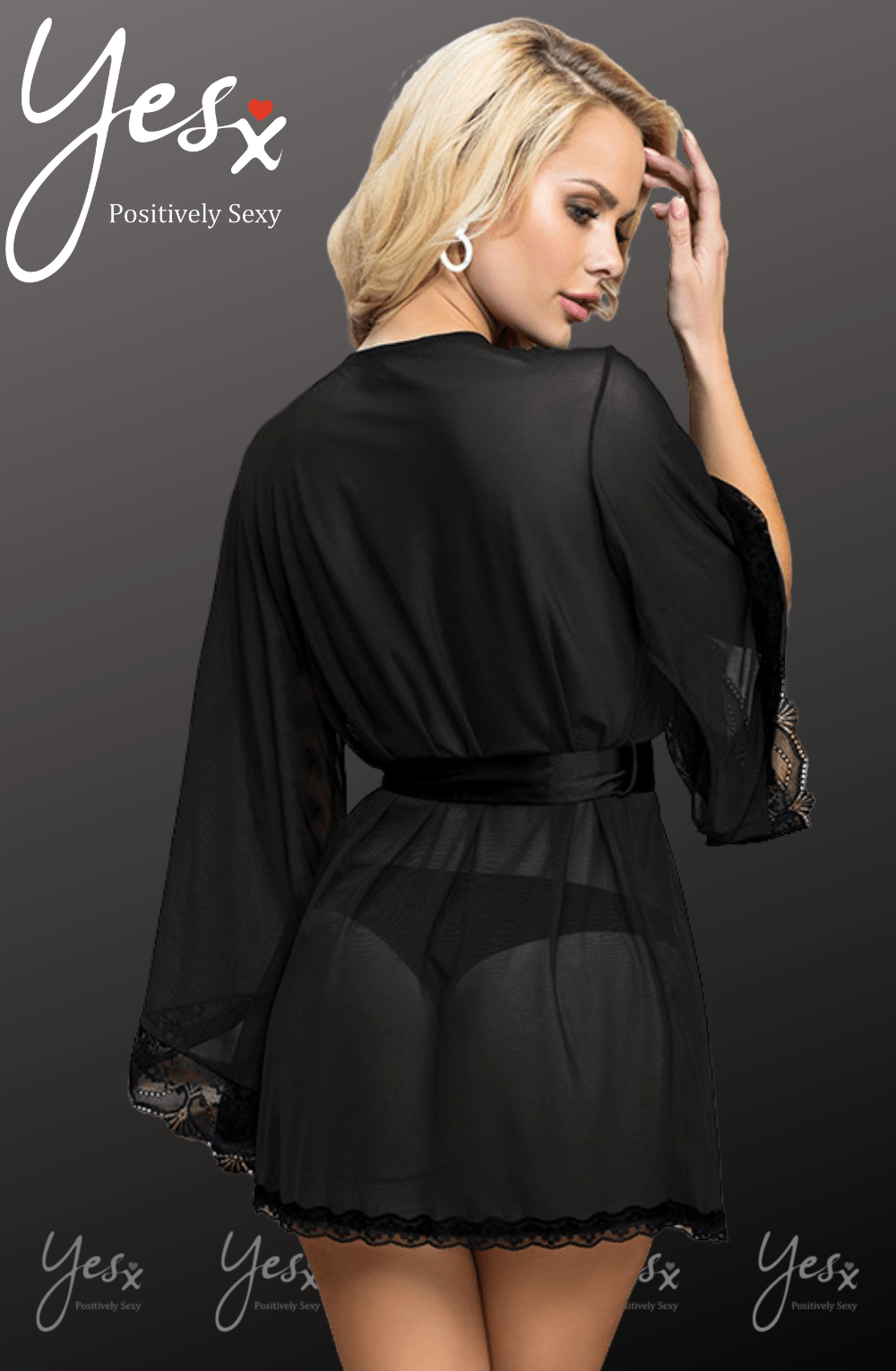 Nightwear YesX YX843 Dressing Gown
