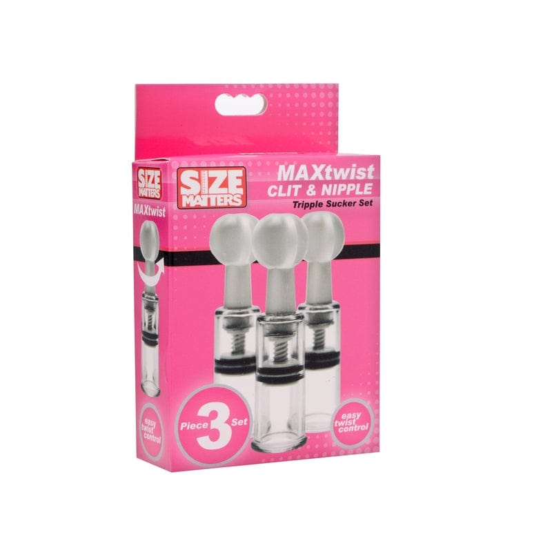 NIPPLE CLAMPS AND TWEEZERS Size Matters Twisted Triplets Nipple and