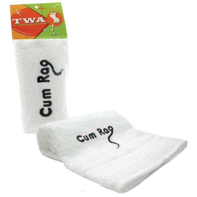 Novelties - Gag Gifts Towel - Cum Rag