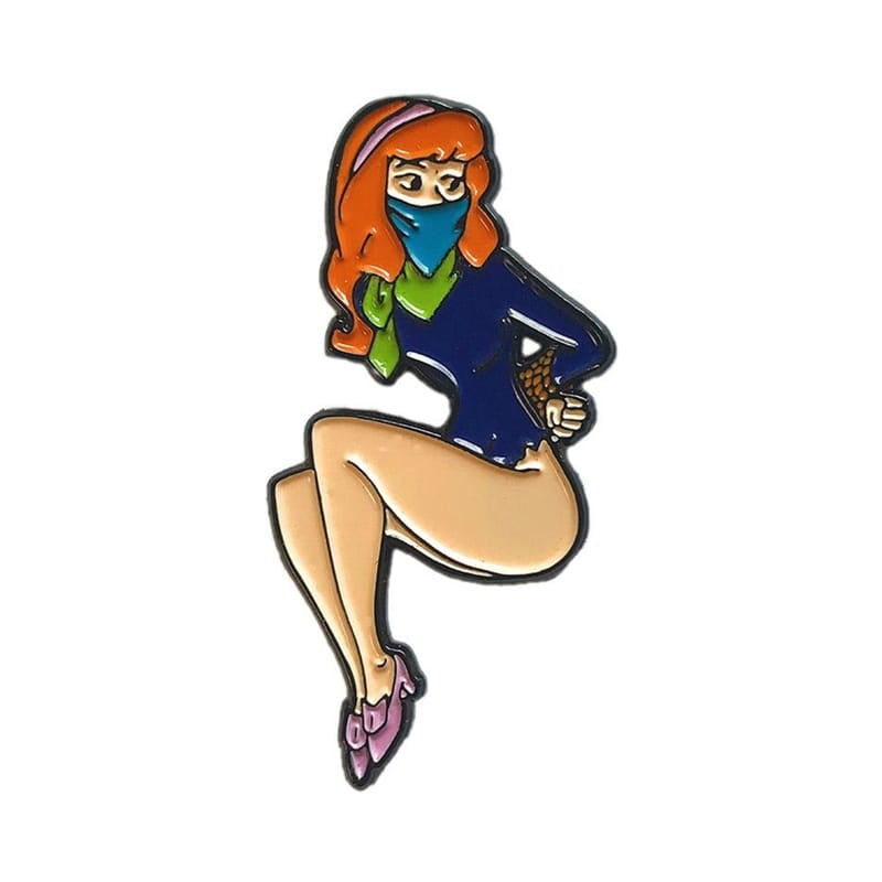 Novelties - Keyrings Buttons Magnets G&K The Red Head Enamel Pin