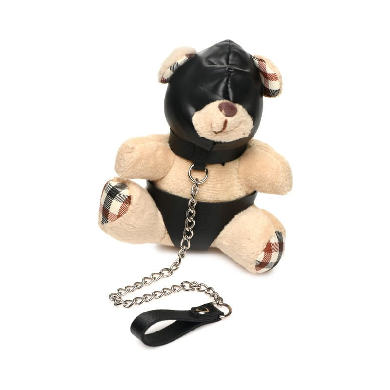 Novelties - Keyrings Buttons Magnets Master Series Hooded Teddy Bear Keychain