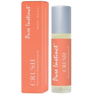 Oils PURE INSTINCT PHEROMONE INFUSED PERFUME OIL CRUSH .34FL OZ/10.2ML