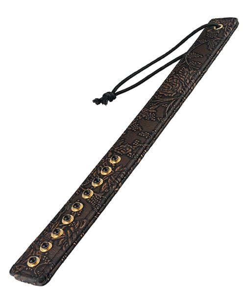 Paddles Spartacus Paddle w/Gems - Brown Floral Print