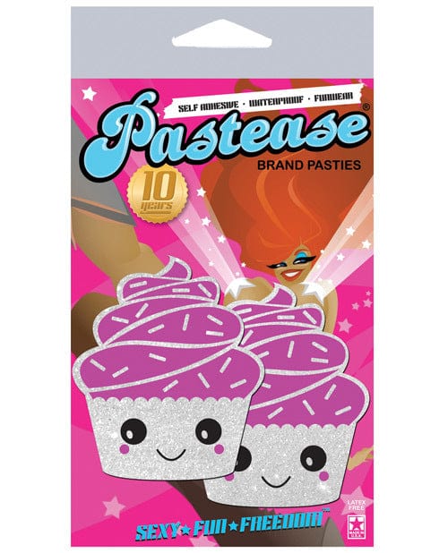 Pasties Pastease Premium Cupcake Glittery Frosting Nipple Pastie - White O/S