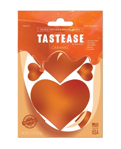 Pasties Pastease Tastease Edible Pasties & Pecker Wraps - Caramel O/S