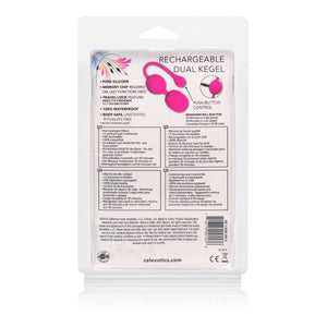 Pelvic Exercisers Rechargeable Dual Kegel - Pink