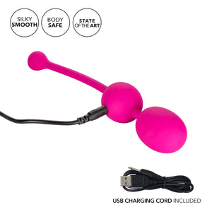 Pelvic Exercisers Rechargeable Dual Kegel - Pink