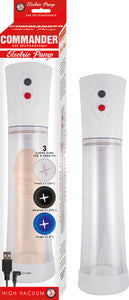 Penis Pump Commander Electric Pump - Clear