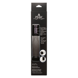 Penis Pump Peak Rechargeable Pump - Black/clear