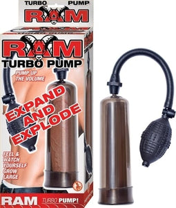 Penis Pump Ram Turbo Pump - Smoke