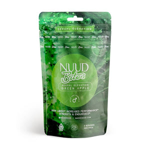 Pills And Potions For Men NUUD BITES Male Gummies Sour Apple