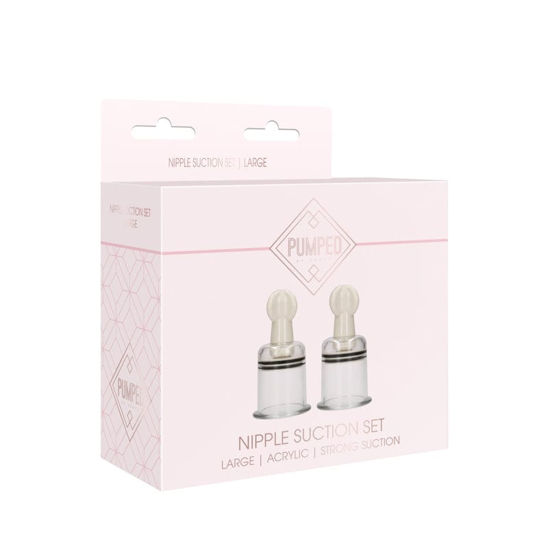 Pumps - Nipple Pumped Nipple Suction Set Rose Lrg