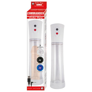 Pumps - Penis Commander Electric Pump Clear