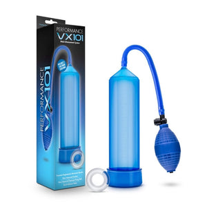 Pumps - Penis Performance VX101 Male Enhance Pump Blue