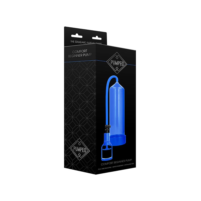 Pumps - Penis Pumped Comfort Beginner Pump Blue