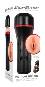 Pussy Masturbators Pop on the Go - Light