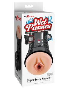 Pussy Masturbators Wet Pussies - Super Juicy Snatch Self-Lubricating Stroker - Light