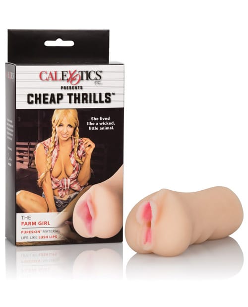 Pussy Shaped Masturbators NO ETA  Cheap Thrills The Farm Girl - Ivory