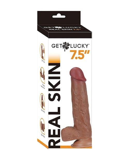 Realistic Get Lucky 7.5" Real Skin Series - Light Brown
