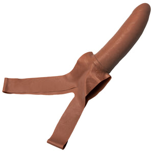 Realistic Looking Cocks The Original Accommodator Latex Dong - Brown