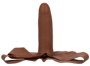 Realistic Looking Cocks The Original Accommodator Latex Dong - Brown