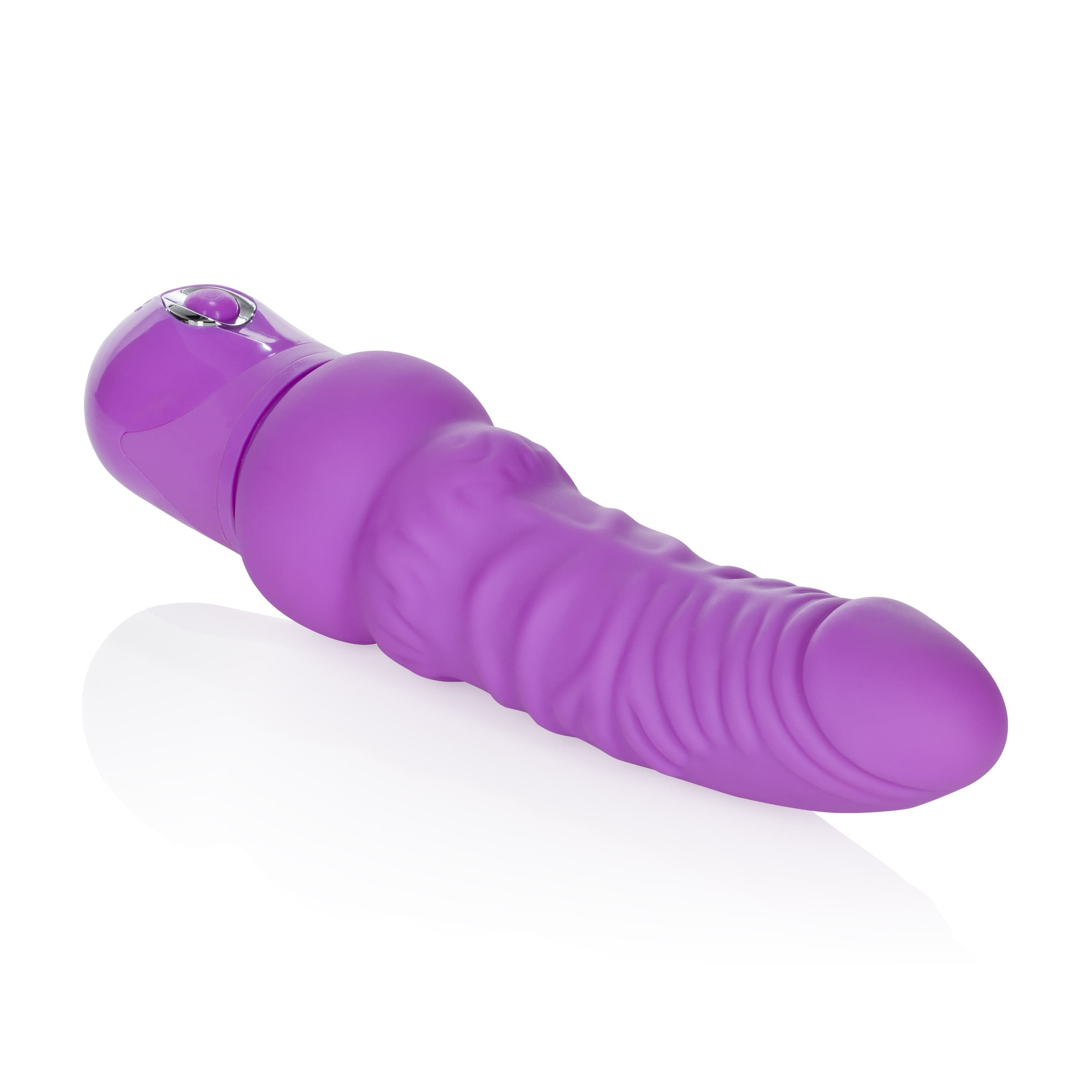 Realistic Vibrators Bendie Power Stud - Curvy - Purple