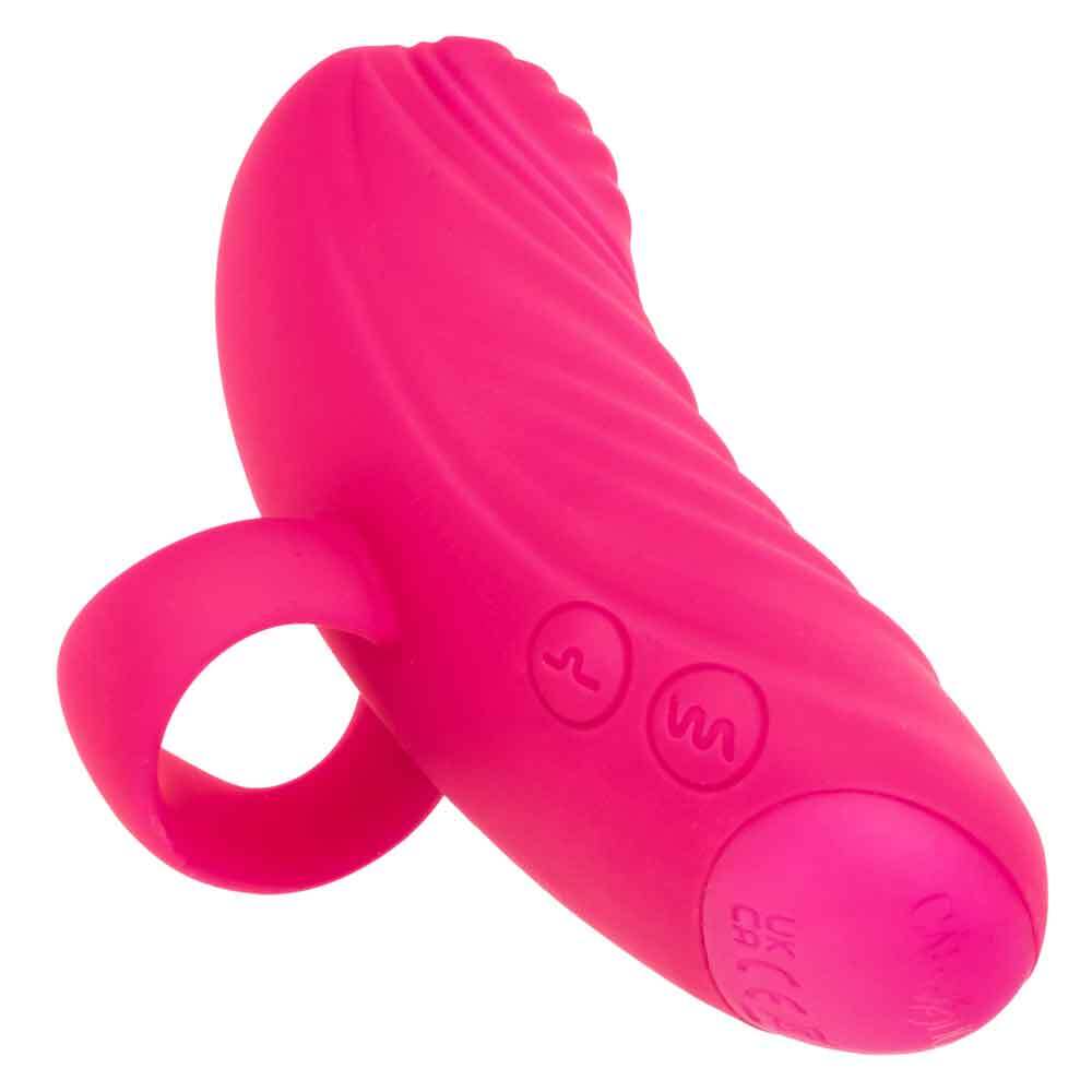 Rechargable CalExotics Envy Rechargeable Thumping Massager – Pink