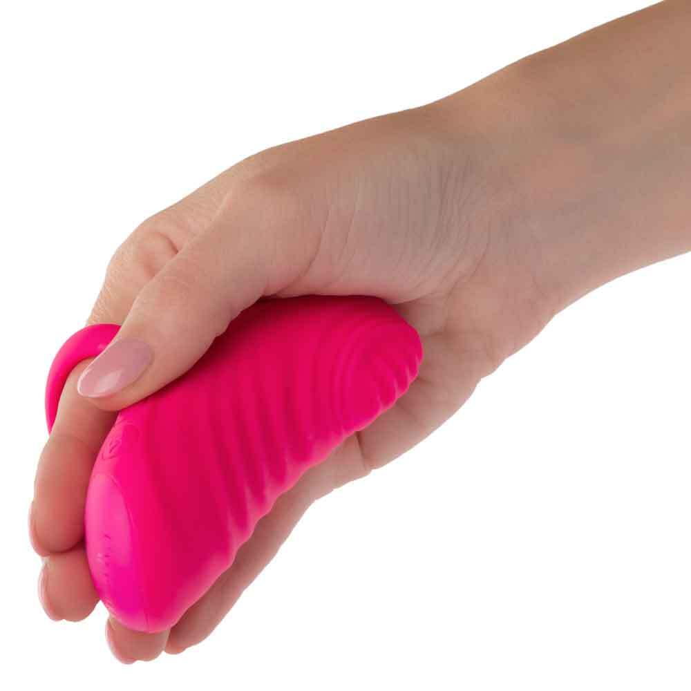 Rechargable CalExotics Envy Rechargeable Thumping Massager – Pink