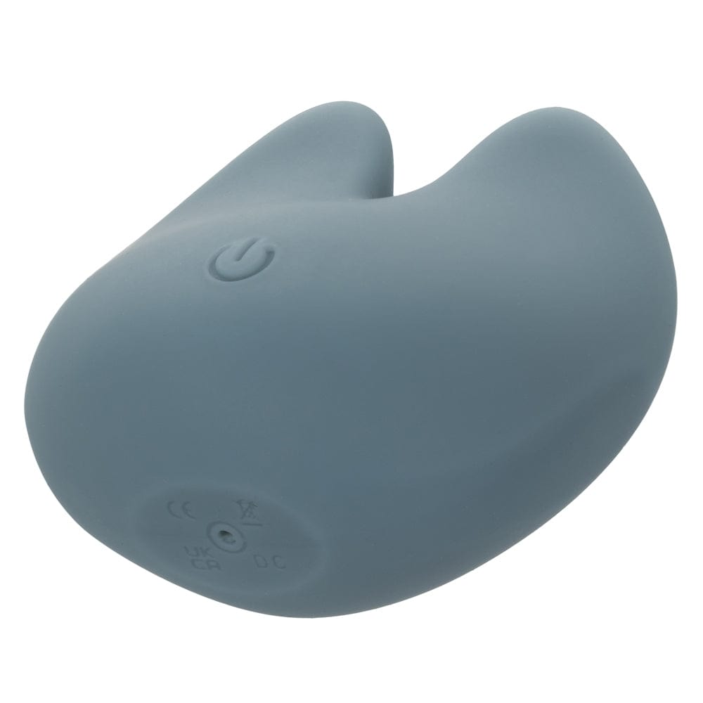 Rechargable Mod Curve Dual Vibrating Teaser - Blue