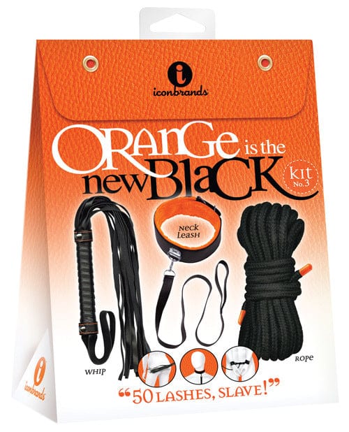 Restraint Kits The 9’s Orange Is the New Black 3-Piece Bondage Kit #3 – Orange