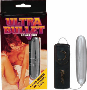Sextoys for Women Ultra bullet power vibe -silver