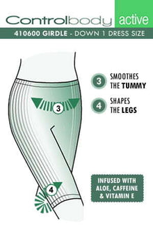 Shapewear Control Body 410600 Infused Shaping Leggings Skin