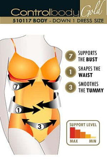 Shapewear Control Body 510117 Shaping Body Skin