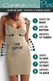 Shapewear Control Body 810135 Shaping Slip Skin