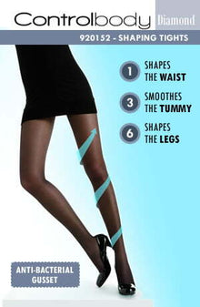 Shapewear Control Body 920152 Shaping Tights Nero