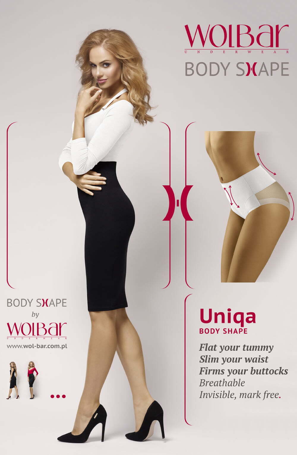 Shapewear Wolbar Uniqa Black