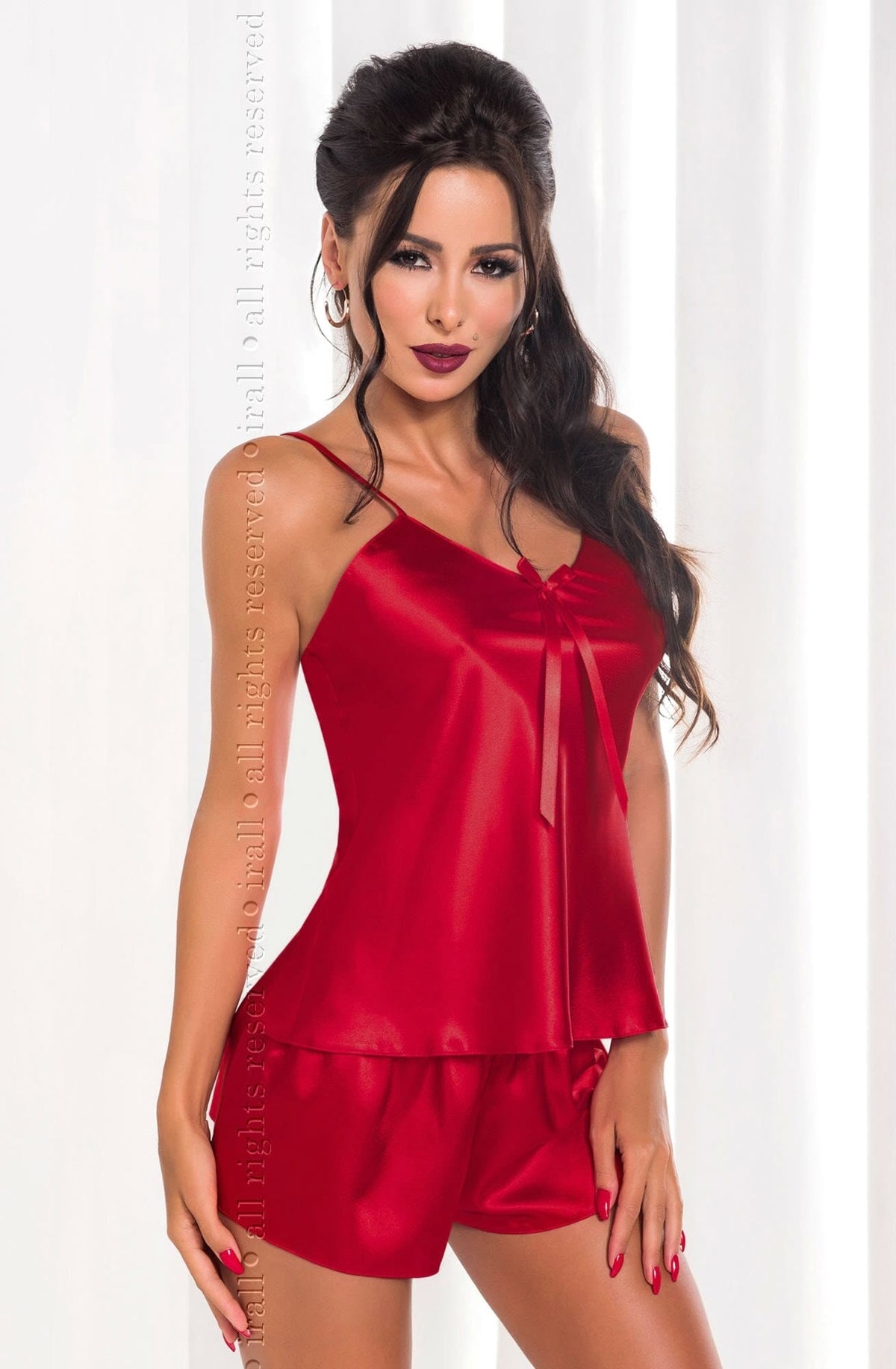 Short Sets Irall Aria Set Burgundy