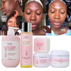 Skin Care AILKE Vitamin C Cream, Hydration & Brightening Lotion, Improve Dull Skin, Clean Skin, Glowing Beauty Face & Body Care