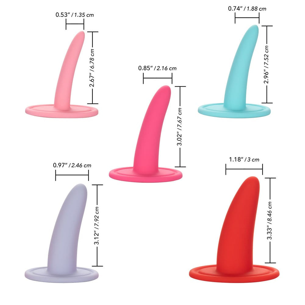 Slim/Small Dildos She-Ology 5-Piece Wearable Vaginal Dilator Set