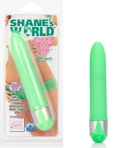 Tapping Vibrators Shanes World Sorority Party Vibe Nooner - Green